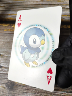 Piplup - 2007 Dialga Diamond & Pearl Poker Deck - Pokemon Playing Card - Image 3