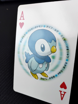 PIPLUP - 2007 Palkia Diamond & Pearl Poker Deck - Pokemon Playing Card - Image 3