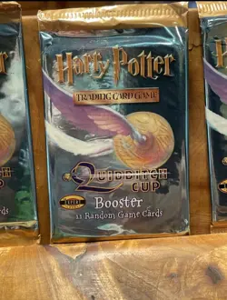 Vintage Harry Potter Quidditch Cup Random Booster Trading Cards Lot Of 10 - Image 3