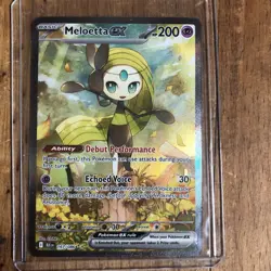 Pokemon Meloetta EX 167/086 Sv: Black Bolt Holo Special Illustration Rare Card - Image 1
