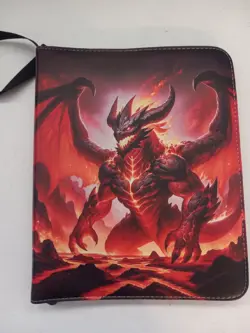 Pokemon Card Zip Binder Holds Up To 400 Cards. 11x13 - Image 1