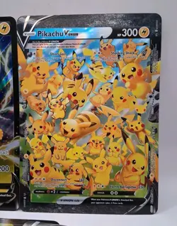 Pokemon Jumbo Cards Lot Of 8 - Pikachu V-Union, More - Image 2