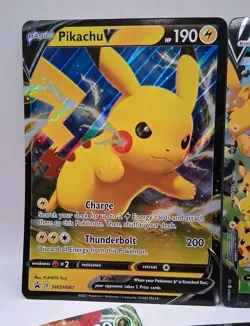 Pokemon Jumbo Cards Lot Of 8 - Pikachu V-Union, More - Image 3