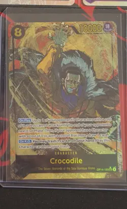 Crocodile OP14-120 Alt Art SEC One Piece Card Game English - Image 1