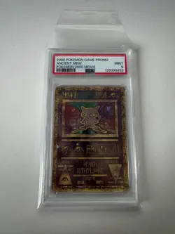 Ancient Mew Pokemon TCG 2000 Movie Promo Card PSA 9 Mint Condition - Image 1