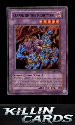 Reaper on the Nightmare PGD-078 YuGiOh Super Rare Pharaonic Guardian Card LP - Image 1