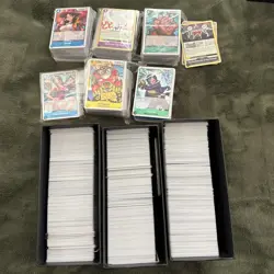 One Piece TCG Bulk Lot 1500+ Cards Op12/Op13/Op14 - Image 1
