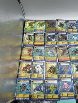 Lot of 58 Vintage Digimon Cards 1999 2000 Bandai 1st Editions - Image 2