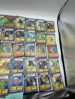 Lot of 58 Vintage Digimon Cards 1999 2000 Bandai 1st Editions - Image 3