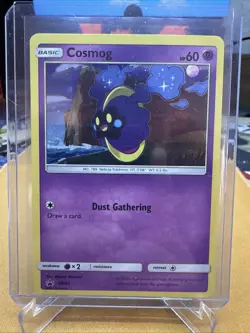 Pokemon TCG Cosmog SM42 Holo Card - Image 1