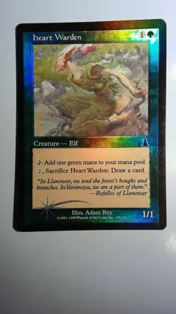 1x Heart Warden *FOIL* LP - Urza's Destiny - SPARROW MAGIC - mtg - - Image 1