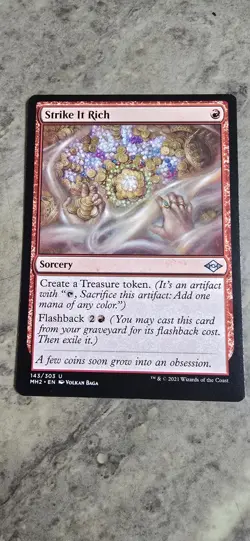 Strike It Rich Modern Horizons 2 Regular Sorcery Uncommon MTG NM - Image 1