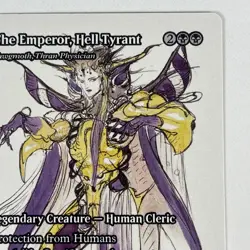 The Emperor, Hell Tyrant Yawgmoth, Thran Physician Mystic Rare Final Fantasy - Image 3