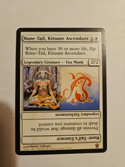 Rune-Tail, Kitsune Ascendant Saviors of Kamigawa Regular - Image 1