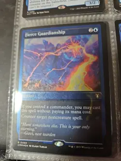Fierce Guardianship (Foil Etched) Commander Masters Foil - Image 1