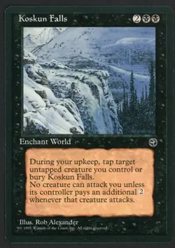 ***Koskun Falls*** MTG Homelands Magic Kid Icarus - Image 1