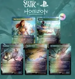 Magic The Gathering Secret Lair Horizon Zero Dawn Rainbow Foil Sealed - Image 1