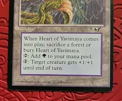 MTG Heart of Yavimaya x1 LP/NM ~Alliances (Magic the Gathering)*Free Shipping* - Image 4