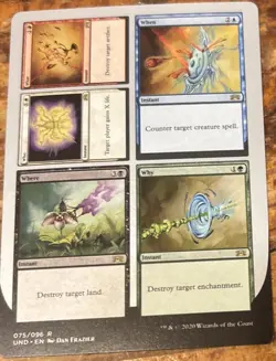 MTG Magic the Gathering Who/What/When/Where/Why - Unsanctioned - Image 1