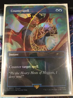 Counterspell Foil Borderless Promo Marvel Doctor Strange MagicCon 2024 MTG: NM - Image 1