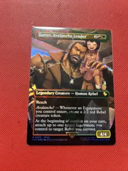 Barret, Avalanche Leader (Borderless) (Chocobo Track Foil) - Image 1