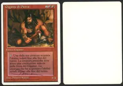 ***Italian Stone Giant Artist Proof Signed*** MTG Revised Dameon Willich - Image 1