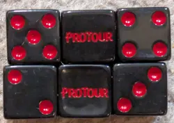 Magic the Gathering Pro Tour D6 Die Set of Six - Image 1