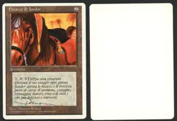 ***Italian Jandor's Saddlebags Artist Proof Signed*** MTG Revised Dameon Willich - Image 1