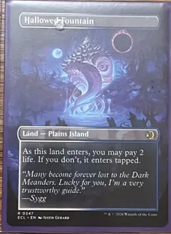 Hallowed Fountain (Borderless) Lorwyn Eclipsed Regular - Image 1