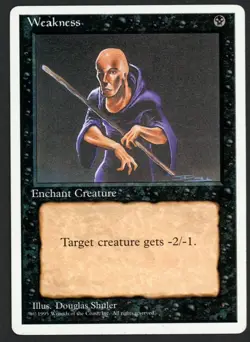 ***Weakness*** MTG Alternate 4th Edition Magic Kid Icarus - Image 1