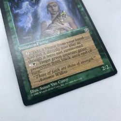 MTG Magic the Gathering Willow Priestess Homelands - Image 2