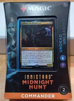 MTG Innistrad Midnight Hunt Undead Unleashed Commander Deck New Sealed 630509987153 - Image 1