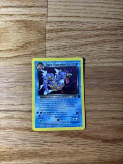 Pokemon Dark Gyarados (Prerelease) Promo Holo 08/82 LP - Image 1