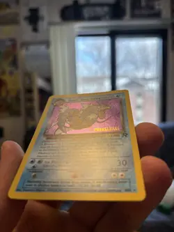 Pokemon Dark Gyarados (Prerelease) Promo Holo 08/82 LP - Image 3