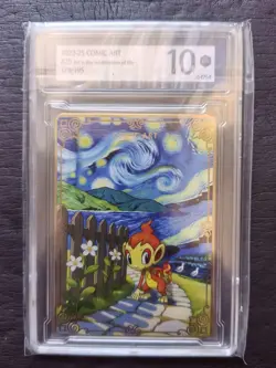 2022-25 Pokemon TCG S-Chinese COMIC Art 179/195 Chimchar 10 -JD90 - Image 1