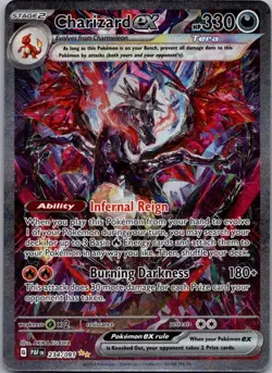 Pokemon TCG Charizard ex Special Illustration Rare SV: Paldean Fates 234/091 NM - Image 1