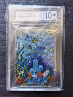 2022-25 Pokemon TCG S-Chinese COMIC Art 179/195 Mudkip 10 -JD90 - Image 1