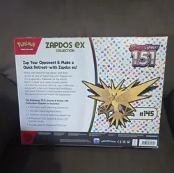 Pokemon TCG 151 Zapdos Ex Collection Box (FREE SHIPPING✔) - Image 2