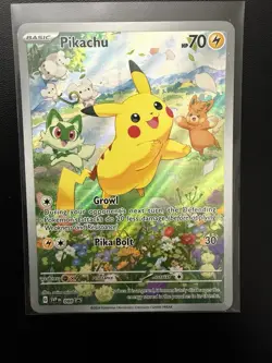 Pokemon 2024 Scarlet and Violet Pikachu #88 Promo NM - Image 1