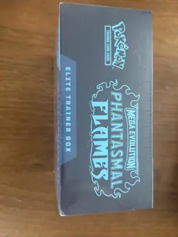 Pokemon TCG Mega Evolution Phantasmal Flames Elite Trainer Box 2025 NEW - Image 2