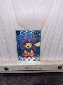 Stranger Things (Pikachu) #E30 - Silver Holo Box Hit - Pikachu Cosplay - Pokemon - Image 2