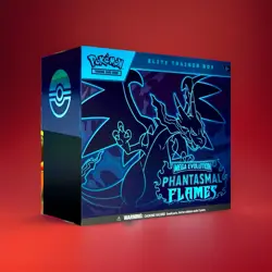 Phantasmal Flames Pokemon Center Exclusive Elite Trainer Box ETB Sealed Ship Now - Image 1