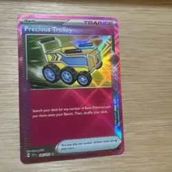 Precious Trolley 185/191 Pokemon TCG Surging Sparks ACE SPEC Rare Free Shipping - Image 1