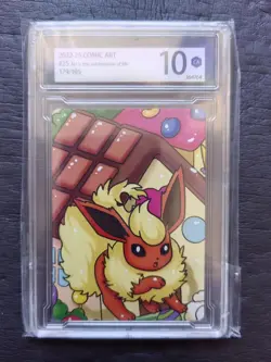 2022-25 Pokemon TCG S-Chinese COMIC Art 179/195 Flareon 10 -JD90 - Image 1