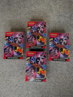 Pokemon TCG Destined Rivals Booster Bundle Sealed Lot of 4 Brand New - Image 1