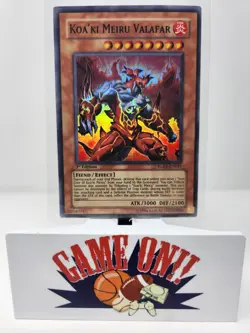 YuGiOh Koa'ki Meiru Valafar RGBT-EN021 1st Edition Super Rare NM - Image 1