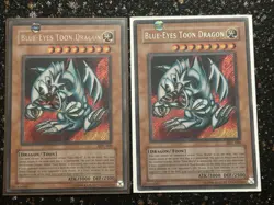 Yugioh 2x Blue-Eyes Toon Dragon MRL-000 Unlimited - Image 1