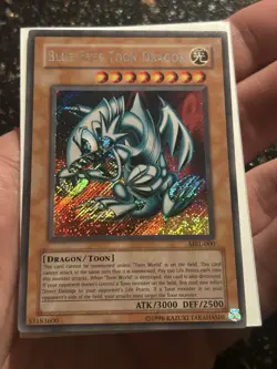 Yugioh 2x Blue-Eyes Toon Dragon MRL-000 Unlimited - Image 2