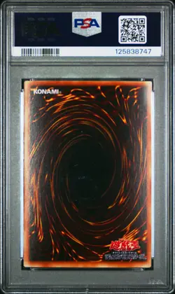 2001 YU-GI-OH! JPN PREM PACK 4 REPLICA #P401 DARK MAGICIAN GIRL PSA 10 - Image 2