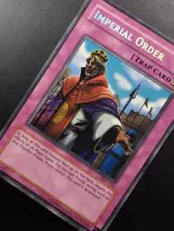 YUGIOH 2002 | IMPERIAL ORDER | PSV-104 | OLD NA PRINT | NM - EXCELLENT (VLP) - Image 4